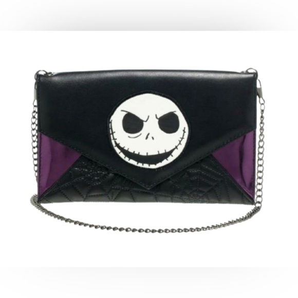 Disney Handbags - 💥FINAL SALE Nightmare Before Christmas Jack Skellington Crossbody/Clutch